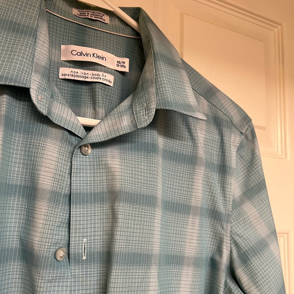 Mens Calvin Klein Dress Shirt